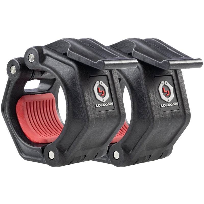 Lock-Jaw Barbell Collars قفل-فك OLY 2 طوق باربل أولمبي (أسود) - Image 1